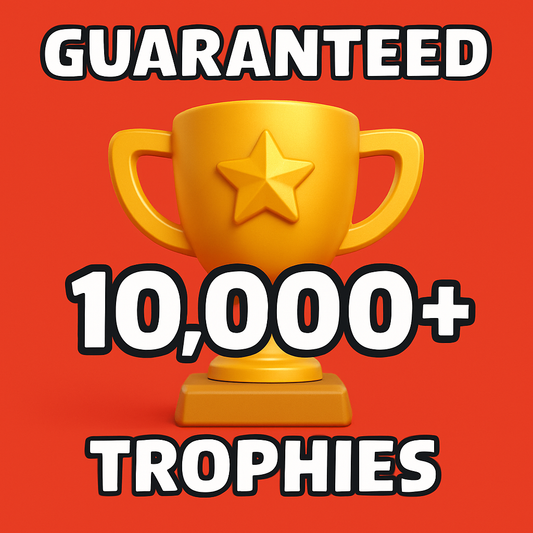 10,000+ Trophies